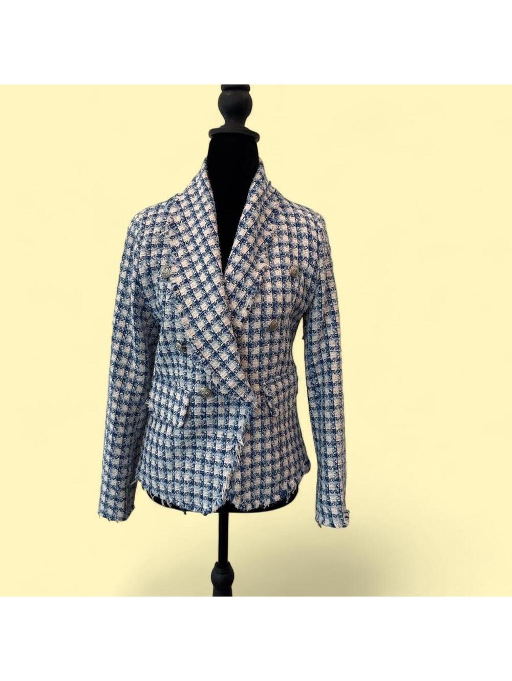 Aqua Women's Blue and Multi Jacket